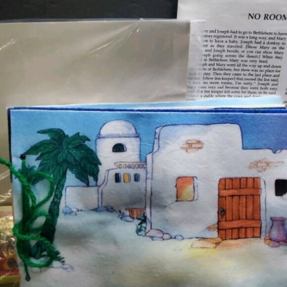Betty Lukens Bible Felt Set Old Testament Flannel Life Of Jesus As A Boy 53 Pc - Picture 1 of 14